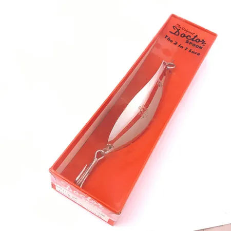 Little Doctor 275 Cuillère, Nickel / Or, 28g, Leurre réversible, #3935