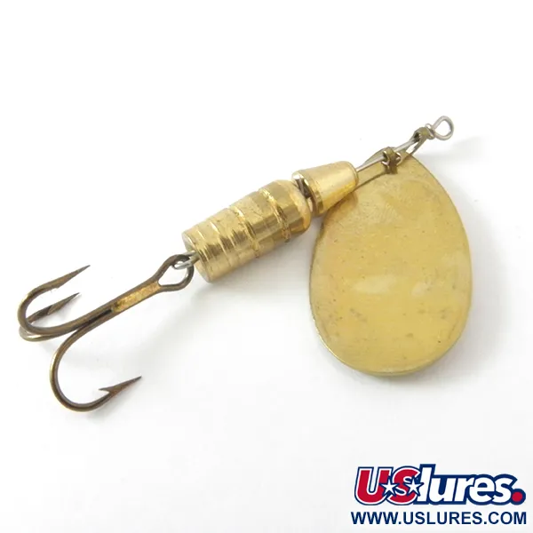 Mepps Aglia 3 Cuiller tournante, Or, 7g, Vintage 1950s, #3943