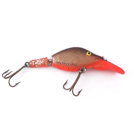 Eppinger Sparkle Tail Leurre, Marron / Orange UV Glow, 6,5g, #3962