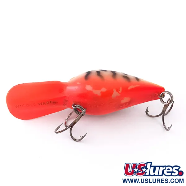 Storm Wiggle Wart UV Poisson-nageur, Orange Tiger UV Glow, 12g, #3964