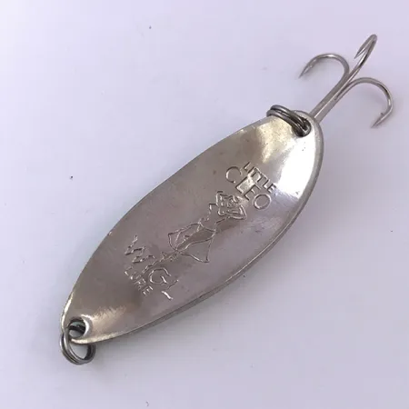 Seneca Little Cleo (Hula Girl) Ondulante, White Pearl/Nickel/Green, 14g, #3975