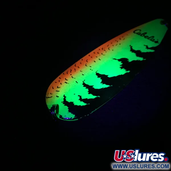 Cabela's UV Cuillère, Fire Tiger, 35g, Revêtement UV, #3996
