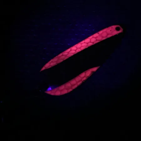 Nebco FlashBait 266 Cuillère, Cuivre/Rouge UV, 10g, Martelé, #3998