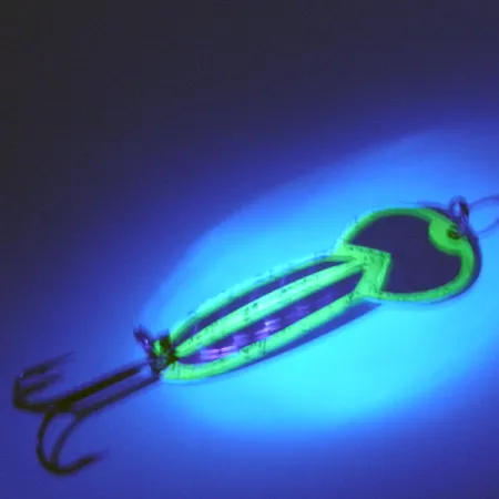 Glen Evans Loco 3 UV Cuillère, Nickel/Jaune/Holo, 17g, UV, #4000