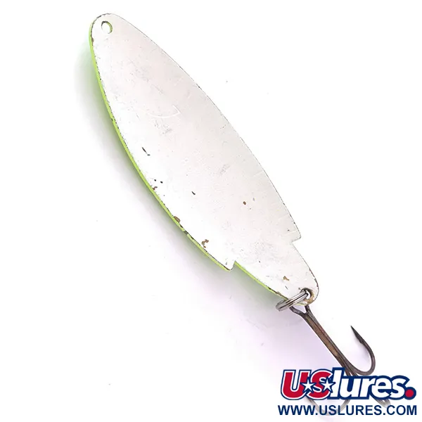 Thomas Buoyant UV Cuillère Ondulante, Chartreuse/Blanc UV, 21g, #4001