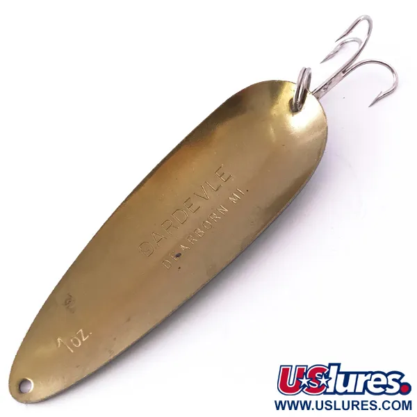 Cuillère Eppinger Dardevle, Fire Tiger, 28g, Dearborn MI, #4003