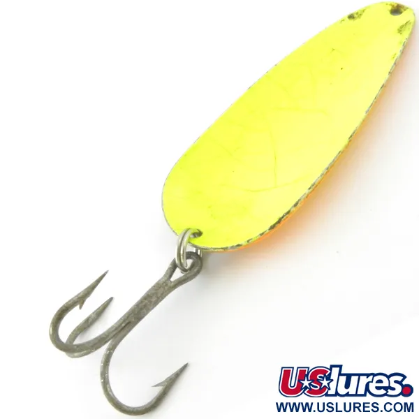 Boss Lures Boss Spoon Cuillère, Fire Tiger, 19g, UV-réactif, #4006