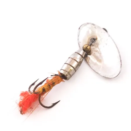 Panther Martin Zavorra con Mosca Cuiller, Nickel, 2g, Mouche, #4015