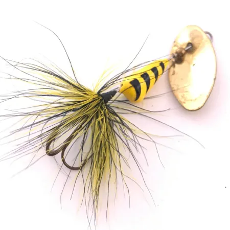 Yakima Bait Vibric Rooster Tail Cuiller, Or, 7g, Plumes Hackle, #4041