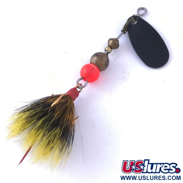 Mepps Black Fury 0 Dressed Cuiller, Noir / Jaune, 2.4g, #4050