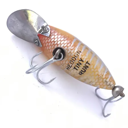 Heddon River Runt Poisson Nageur, Jaune, 6g, Bavette Métal, #4059