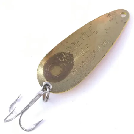 Eppinger Dardevle Imp Cuillère, Five of Diamonds, 11g, Laiton, #4062