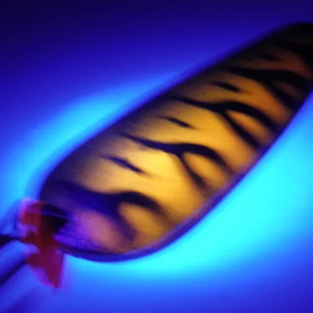 Boss Lures Boss Spoon UV Cuillère, Golden Tiger, 19g, UV, #4085