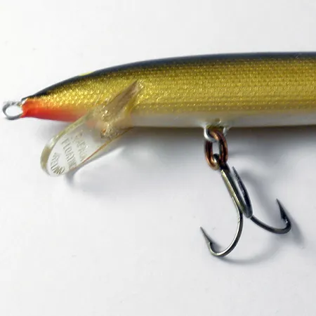 Rapala Original Floater Poisson-Nageur, Gold, 7g, Balsa, #4101