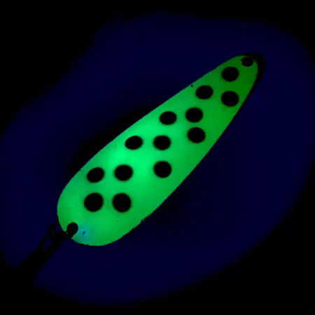 Worth Chippewa Cuillère, Vert Fluorescent, 21g, UV, #4114