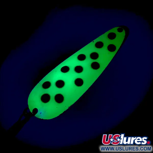 Worth Chippewa Cuillère, Vert Fluorescent, 21g, UV, #4114