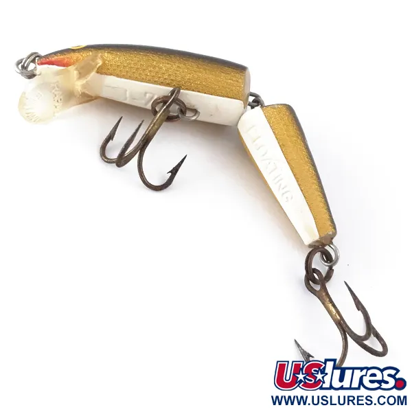 Rapala Jointed J-7 Poisson Nageur, Or, 4g, Articulé, #4121