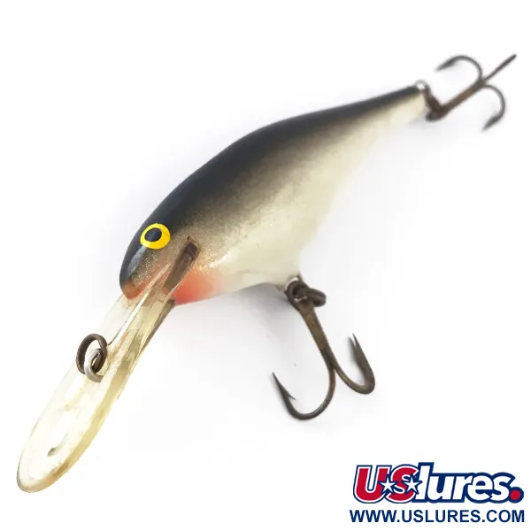 Rapala Shad Rap Deep Runner 70 Leurre, Silver, 8g, Balsa, #4124