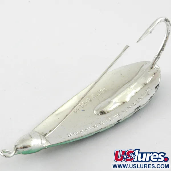 Weedless Johnson Silver Minnow Cuillère, Perche/Argent, 9g, Argentée, #4135