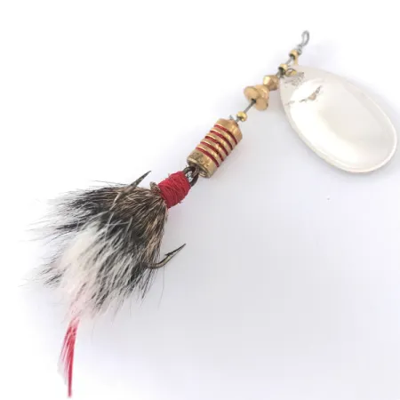 Mepps Aglia 3 dressed Cuiller, Argent, 7.3g, Poil d'écureuil, #4146