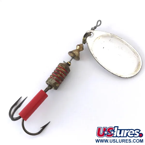 Mepps Aglia 3 Fishing Hot Spot Cuiller, Argent / Blanc, 7g, #4148