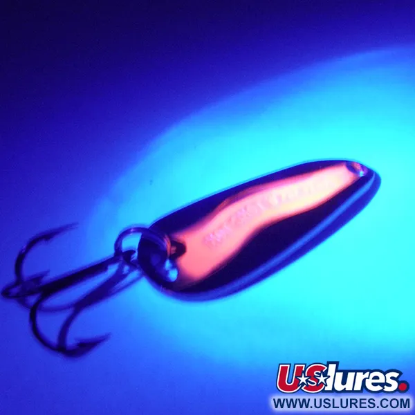 Cuillère Luhr Jensen Hot Shot W UV, Laiton, 4,5g, UV-réactive, #4155