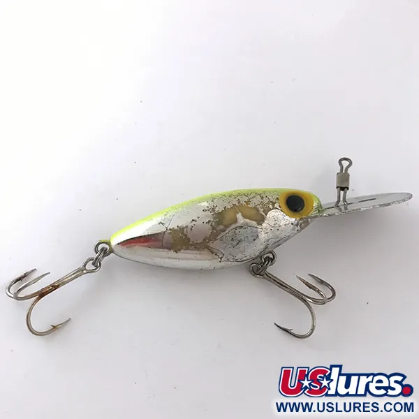 Leurre Storm Hot'N'Tot Thin Fin, Argent/Vert UV, 12g, Bavette Métal, #4164