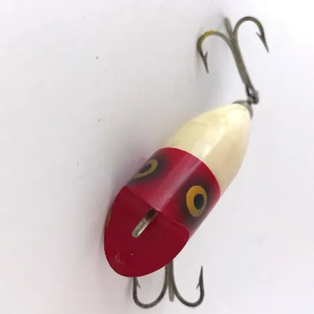 Heddon Tiny Lucky 13 Surface, Rouge/Blanc, 5.5g, Écailles, #4167