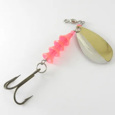 Luhr Jensen TEE Spoon Cuillère, Nickel/Or/Rose UV, 11g, UV Glow, #4177