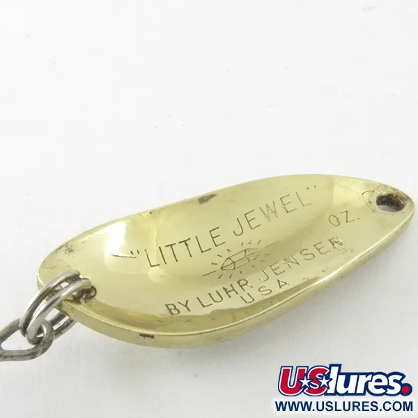 Luhr Jensen Little Jewel Cuillère, Or, 5g, Vintage, #4179