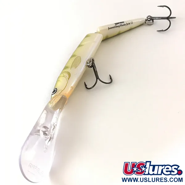 Rapala Jointed Deep Husky Jerk 12 Leurre, Perch, 14g, Articulé, #4188