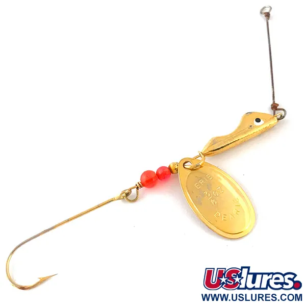 Erie Dearie Walleye Killer 4197 Spinner, Doré, 12g, Tête lestée, #4197