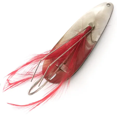 Eppinger Weedless Dardevle Cuillère, Black/White/Nickel, 28g, #4205