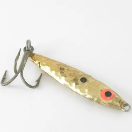Mann's Mann-O-Lure Hammered Cuillère, Hammered Gold, 17g, #4221