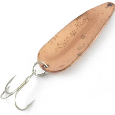 Weller GyPSY KING 0 Cuillère Ondulante, Cuivre, 11g, Vintage, #4232