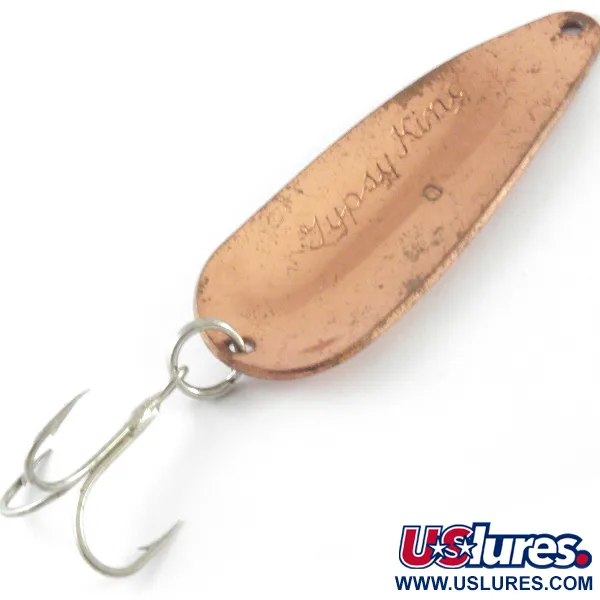 Weller GyPSY KING 0 Cuillère Ondulante, Cuivre, 11g, Vintage, #4232