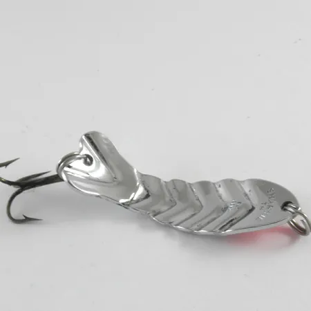 Sharpie Cuillère Ondulante, Nickel / Rose, 8g, Corps Nervuré, #4234