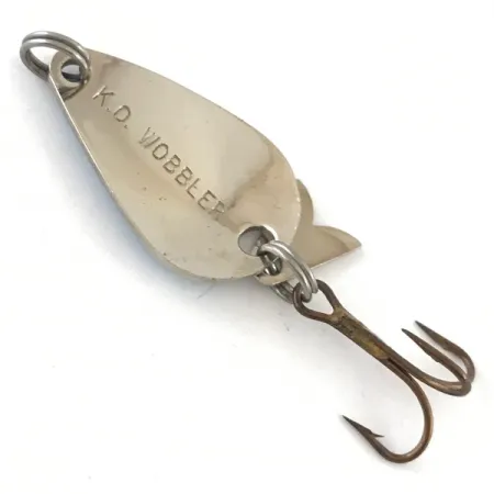 Acme K.O. Wobbler Cuiller, Nickel / Bleu, 3,5g, Sonic Flipper, #4236