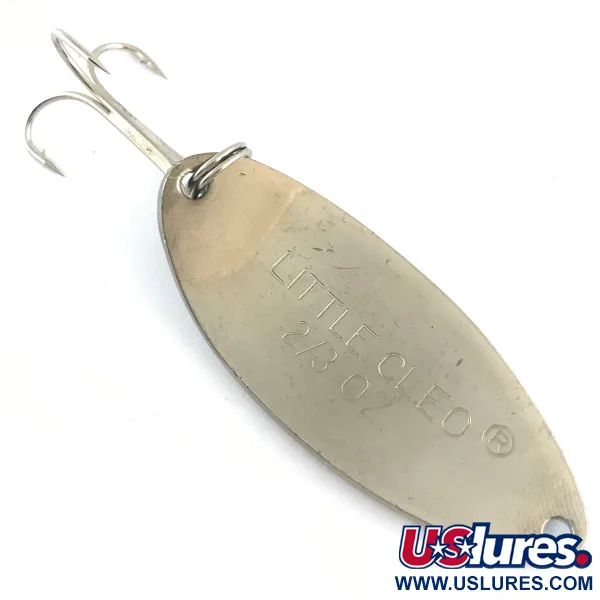 Acme Little Cleo Cuillère, Nickel / Bleu, 17g, Corps laiton, #4269