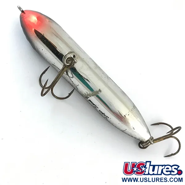 Heddon Zara Spook Leurre de Surface, Black/Silver/Red, 12g, #4277