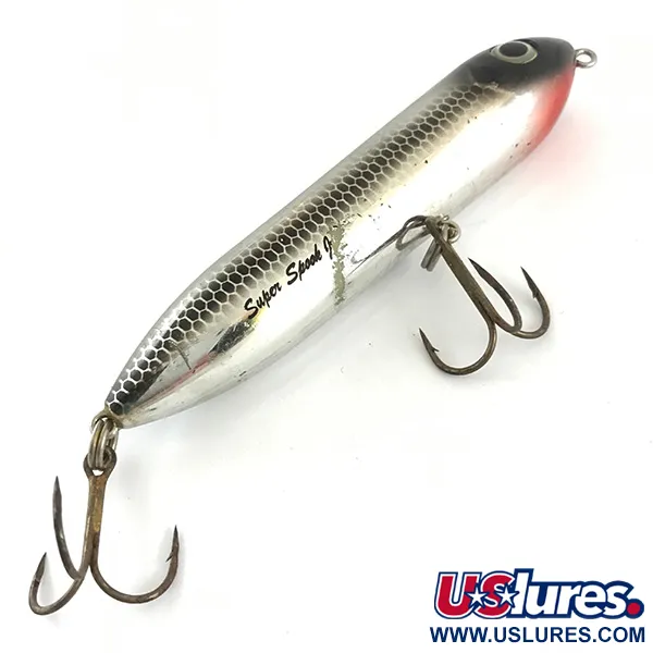 Heddon Zara Spook Leurre de Surface, Black/Silver/Red, 12g, #4277