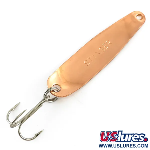 Stinger Scorpio Glow Cuillère Traîne, Cuivre/Blanc Glow, 5g, #4284
