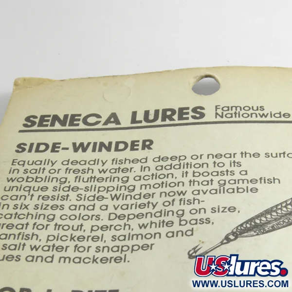 Seneca Little Cleo (Hula Girl) Cuiller, Jaune/Vert/Nickel, 14g, #4286