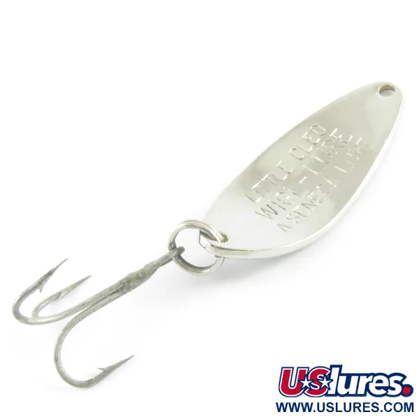 Seneca Little Cleo Cuillère, Nickel / Vert, 7g, Prisme, #4294