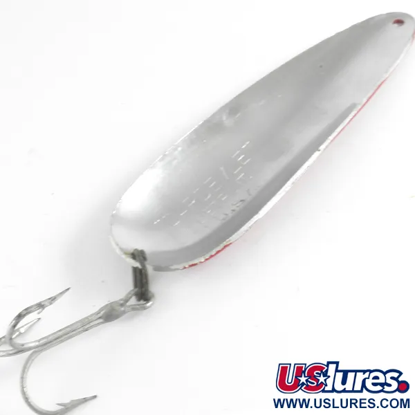 Eppinger Dardevle Cuillère, Rouge/Blanc, 28g, Action oscillante, #4310