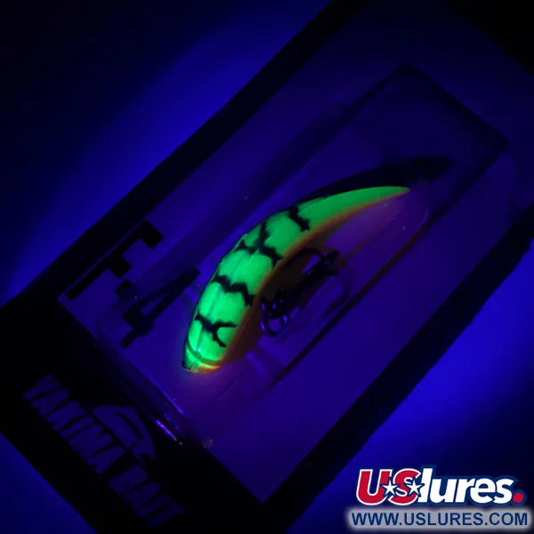 Yakima Bait FlatFish Poisson Nageur, Fire Tiger, 4g, #4323