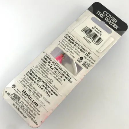 Blue Fox Super Vibrax 4 UV Cuiller, Fluorescente, 10g, Éclat UV, #4324