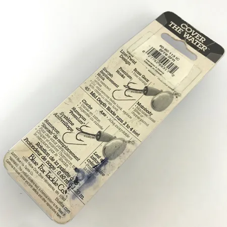 Blue Fox Super Vibrax 6 Cuillère, Argent, 18g, Corps laiton, #4325