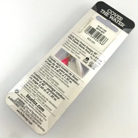 Blue Fox Super Vibrax 4 Cuiller, Argent, 10g, Anti-vrillage, #4326