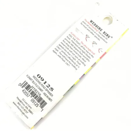 Cuillère Mack's Lure Wedding Ring, Vert/Noir, 2g, Anneau Cristal, #4329